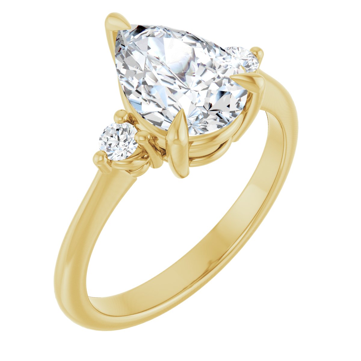 Three-Stone Engagement Ring