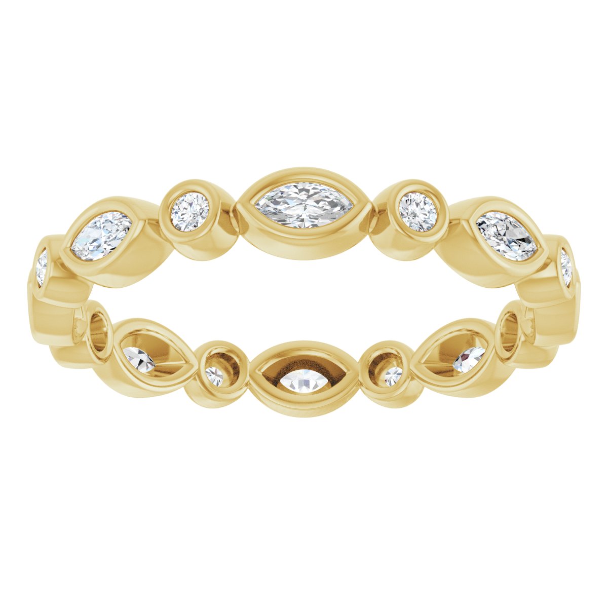 Eternity Band - Marquise