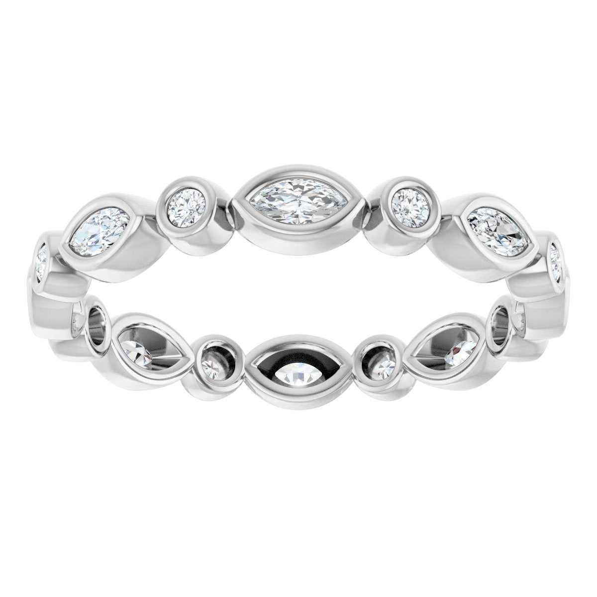 Eternity Band - Marquise