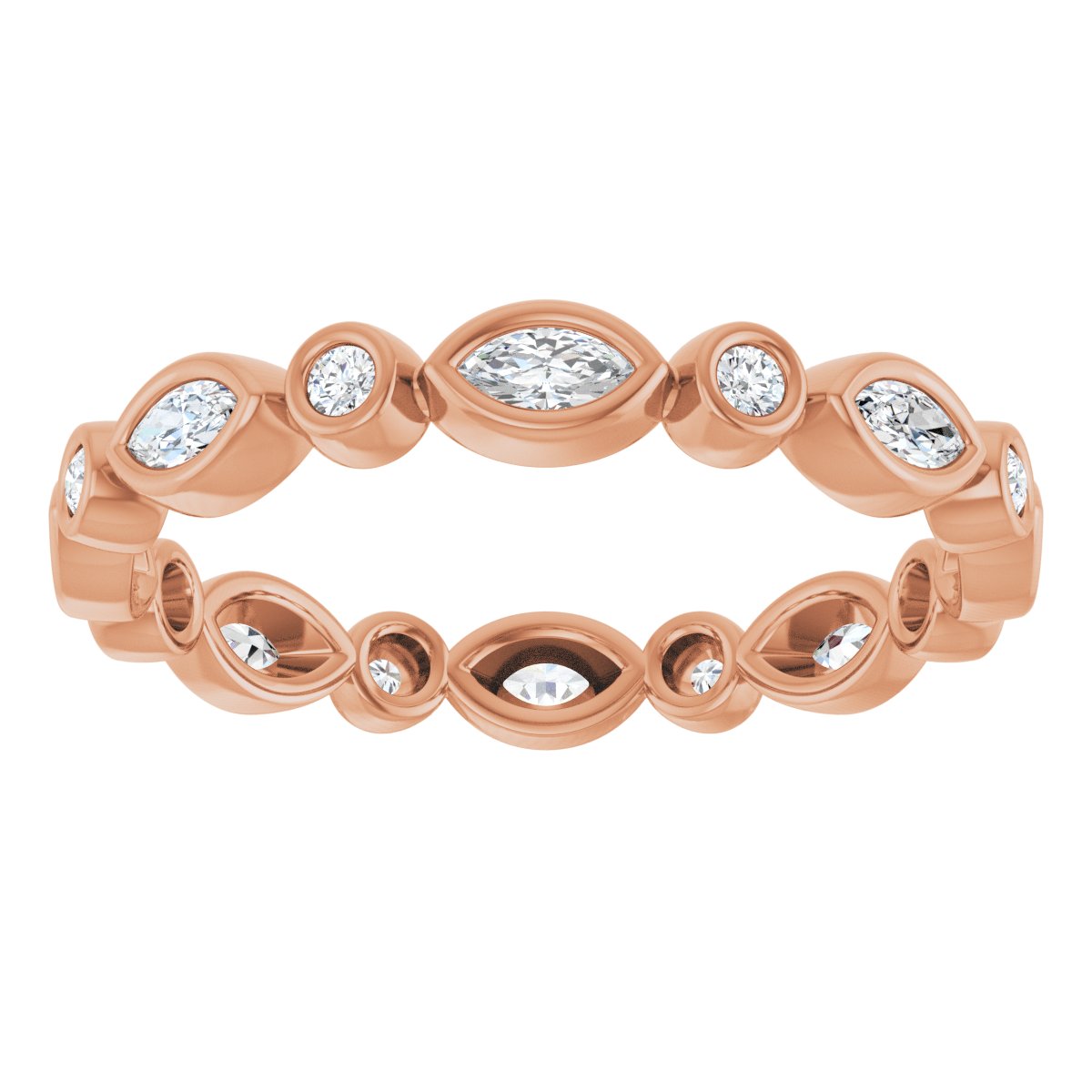 Eternity Band - Marquise