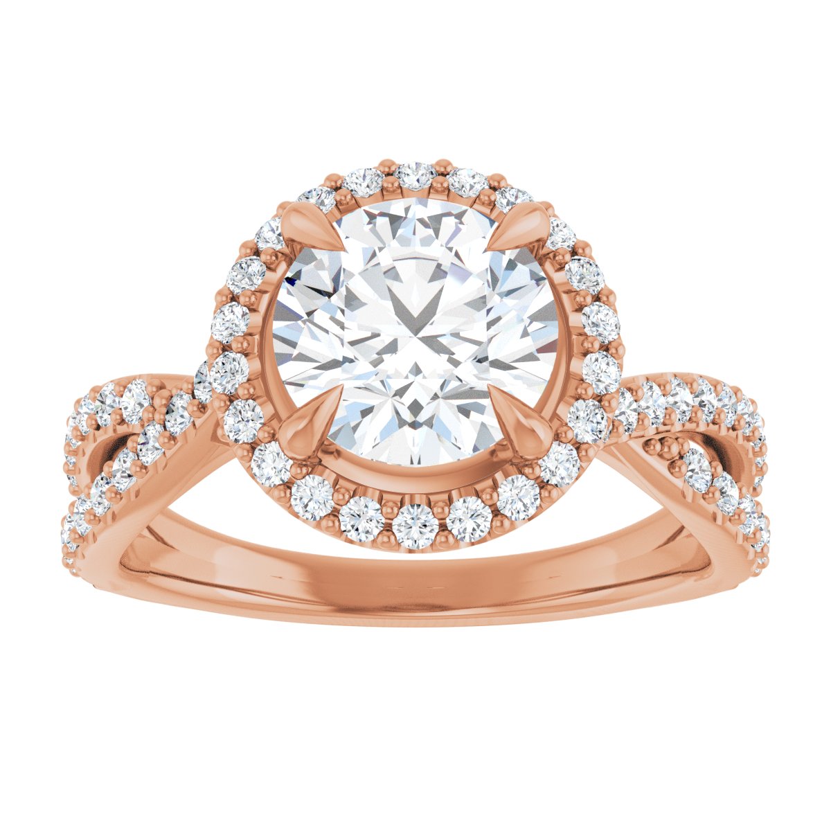 Halo-Style Engagement Ring