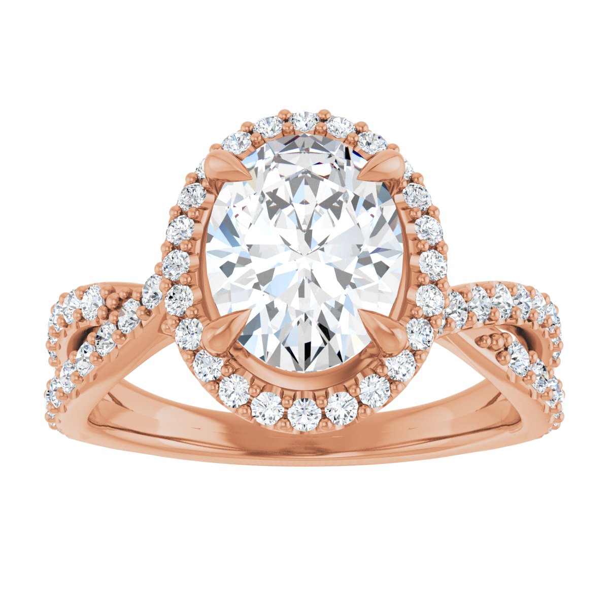 Halo-Style Engagement Ring