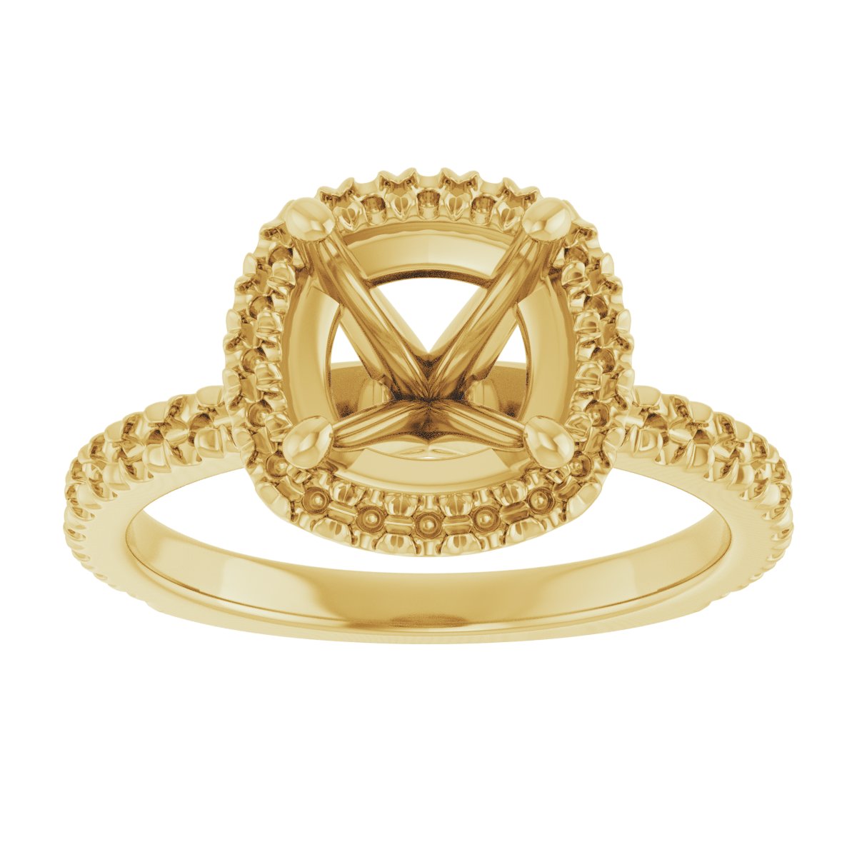 Halo-Style Engagement Ring