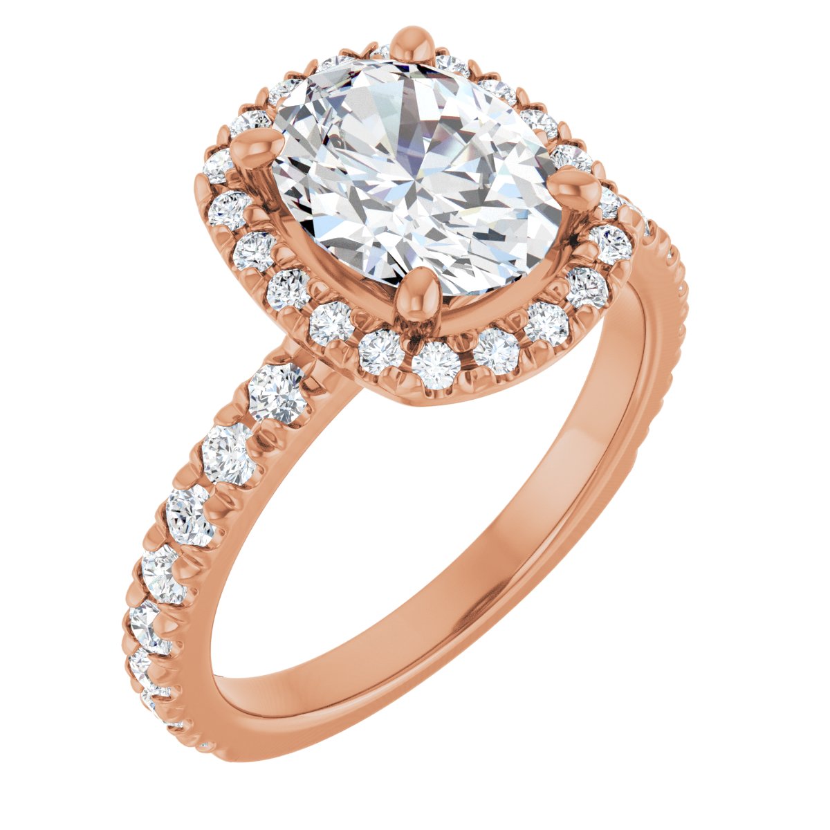 Halo-Style Engagement Ring