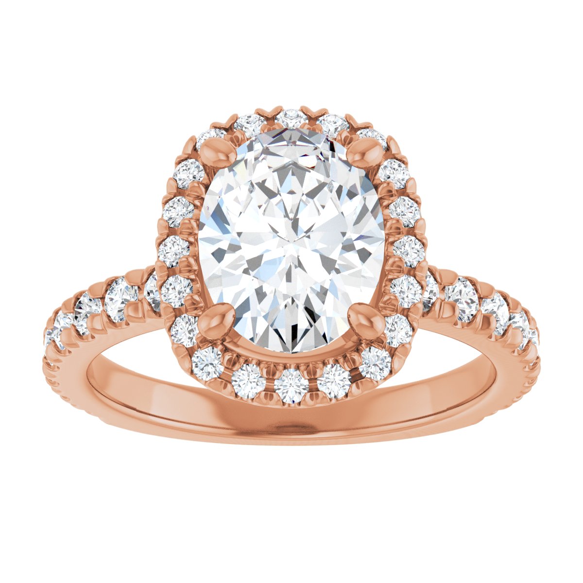 Halo-Style Engagement Ring