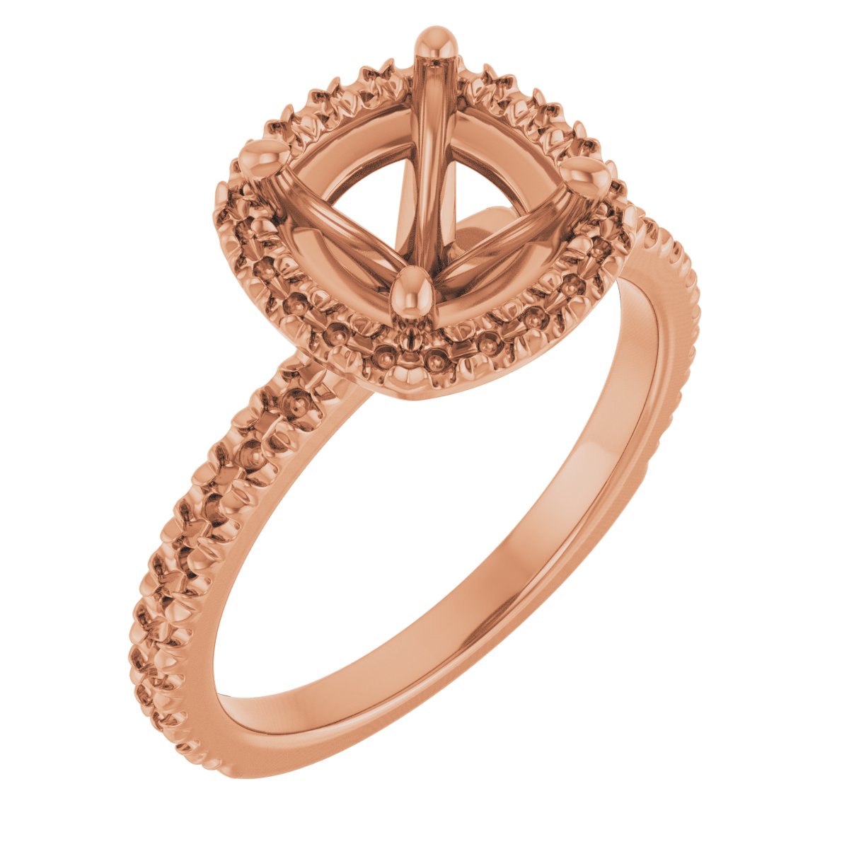 Halo-Style Engagement Ring