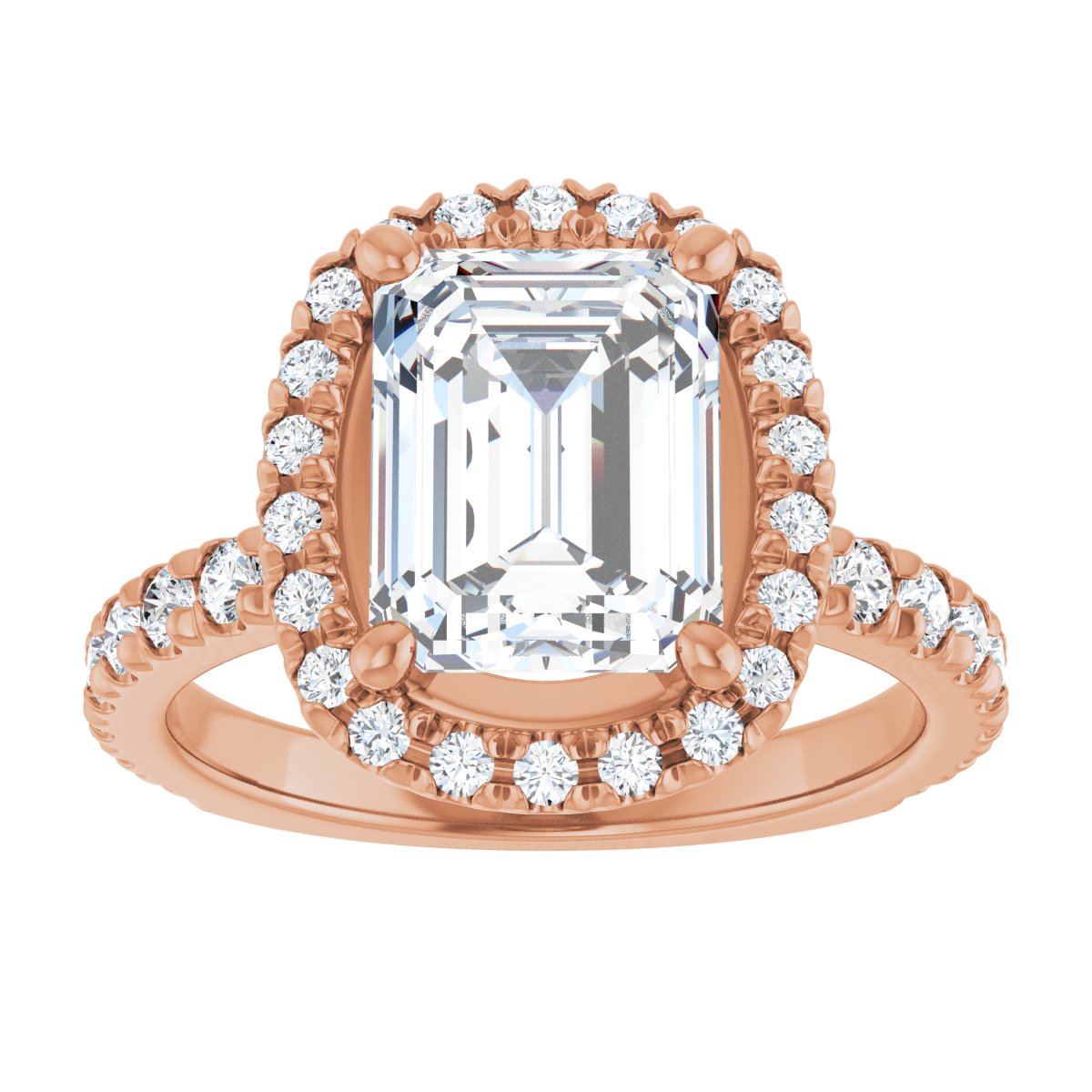 Halo-Style Engagement Ring