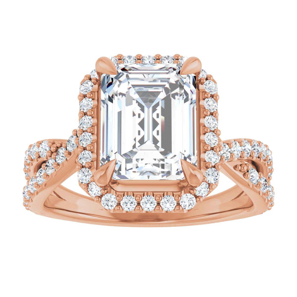 Halo-Style Engagement Ring