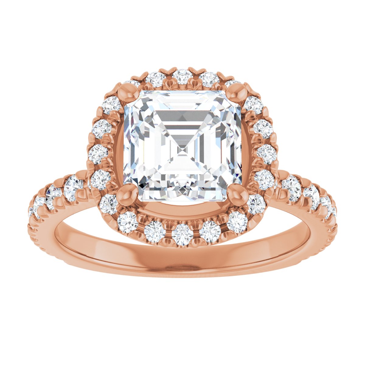 Halo-Style Engagement Ring