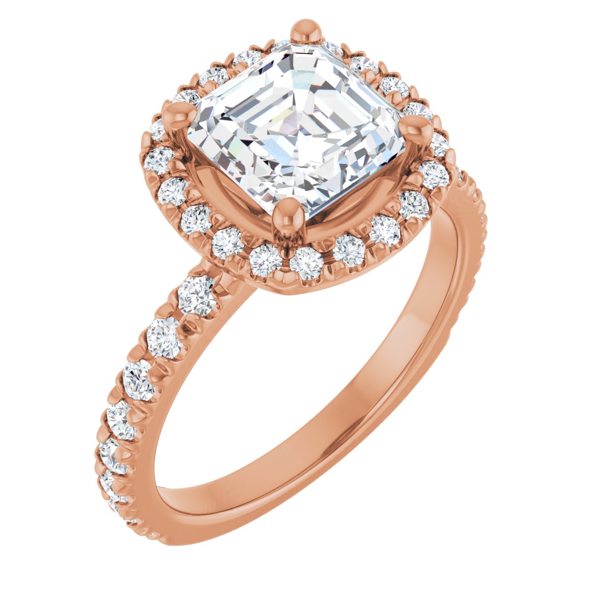 Halo-Style Engagement Ring