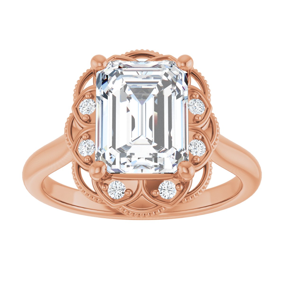 Halo-Style Engagement Ring