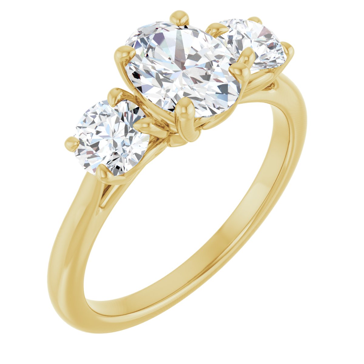 Three-Stone Engagement Ring
