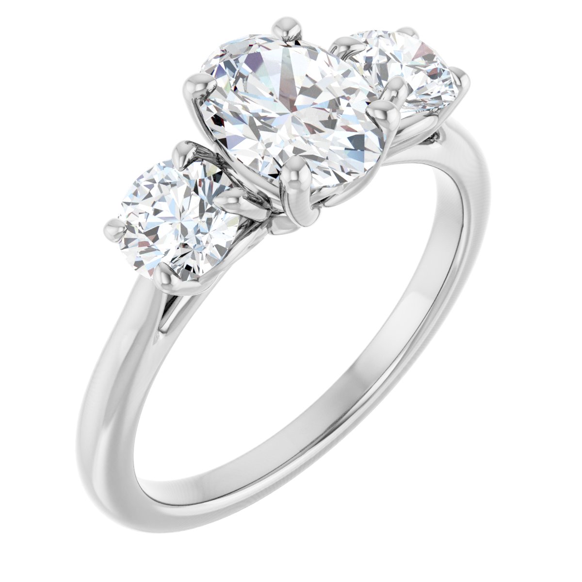 Three-Stone Engagement Ring