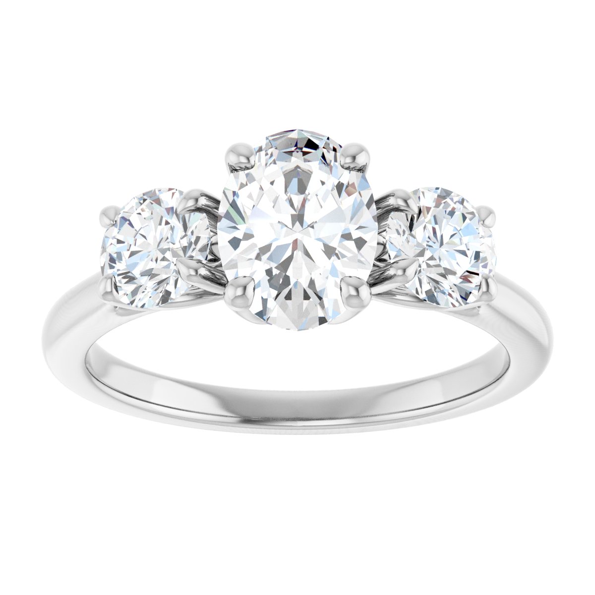 Three-Stone Engagement Ring