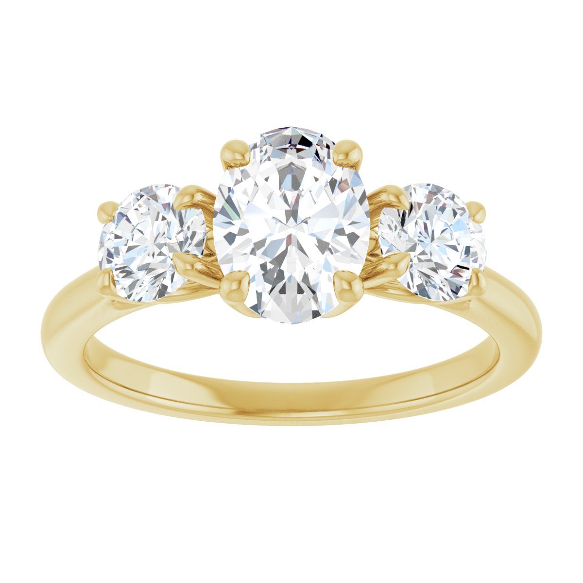 Three-Stone Engagement Ring