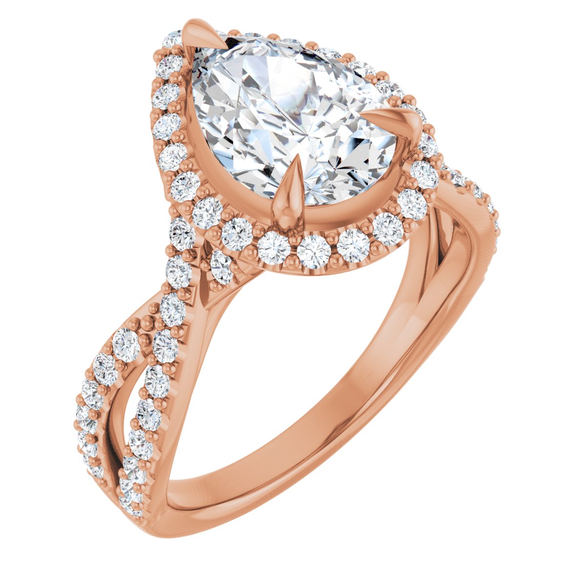 Halo-Style Engagement Ring