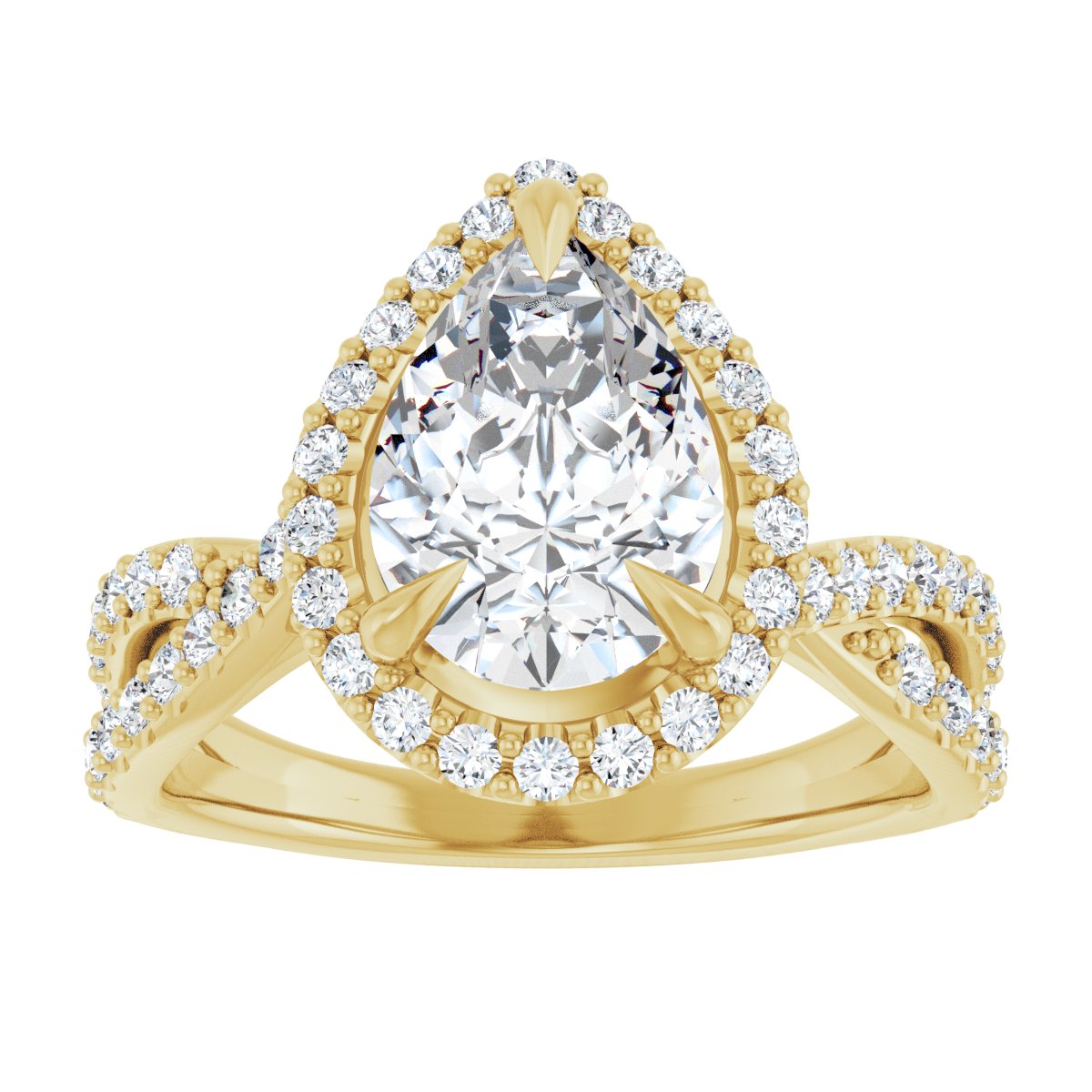 Halo-Style Engagement Ring