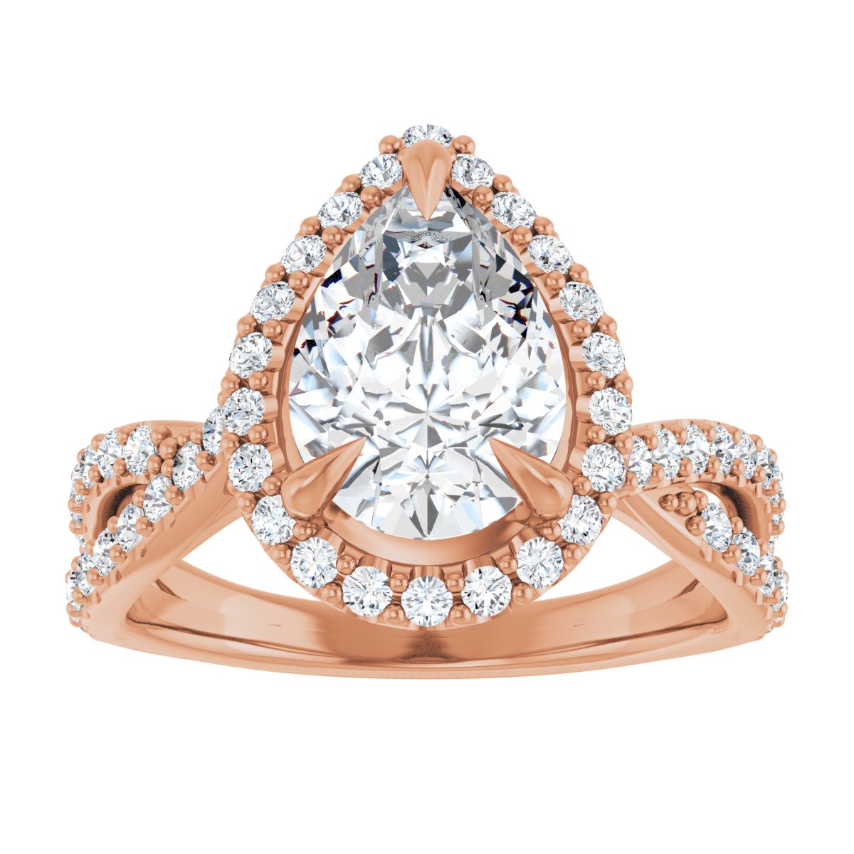 Halo-Style Engagement Ring