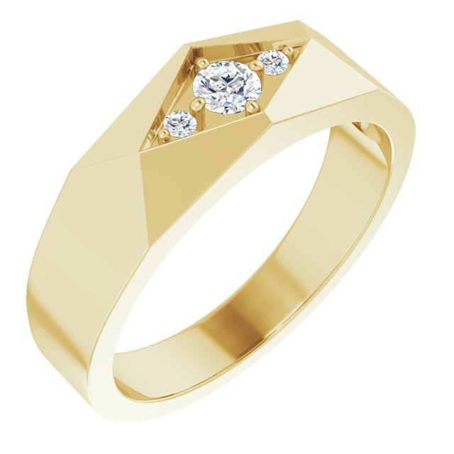 Accented Band - Round