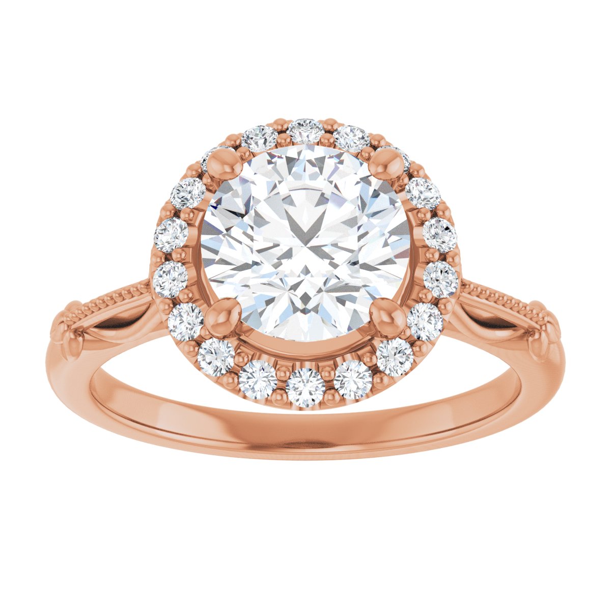 Halo-Style Engagement Ring