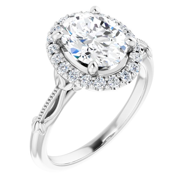 Halo-Style Engagement Ring