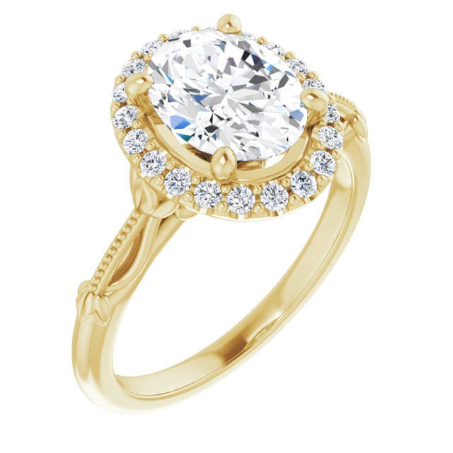 Halo-Style Engagement Ring