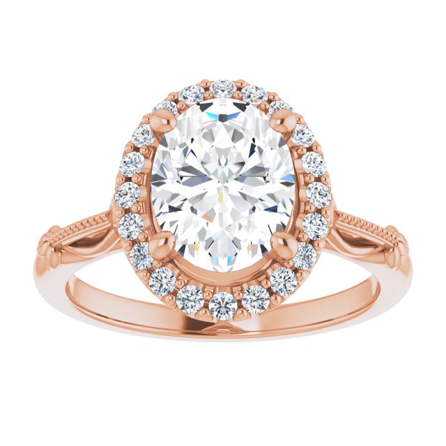 Halo-Style Engagement Ring