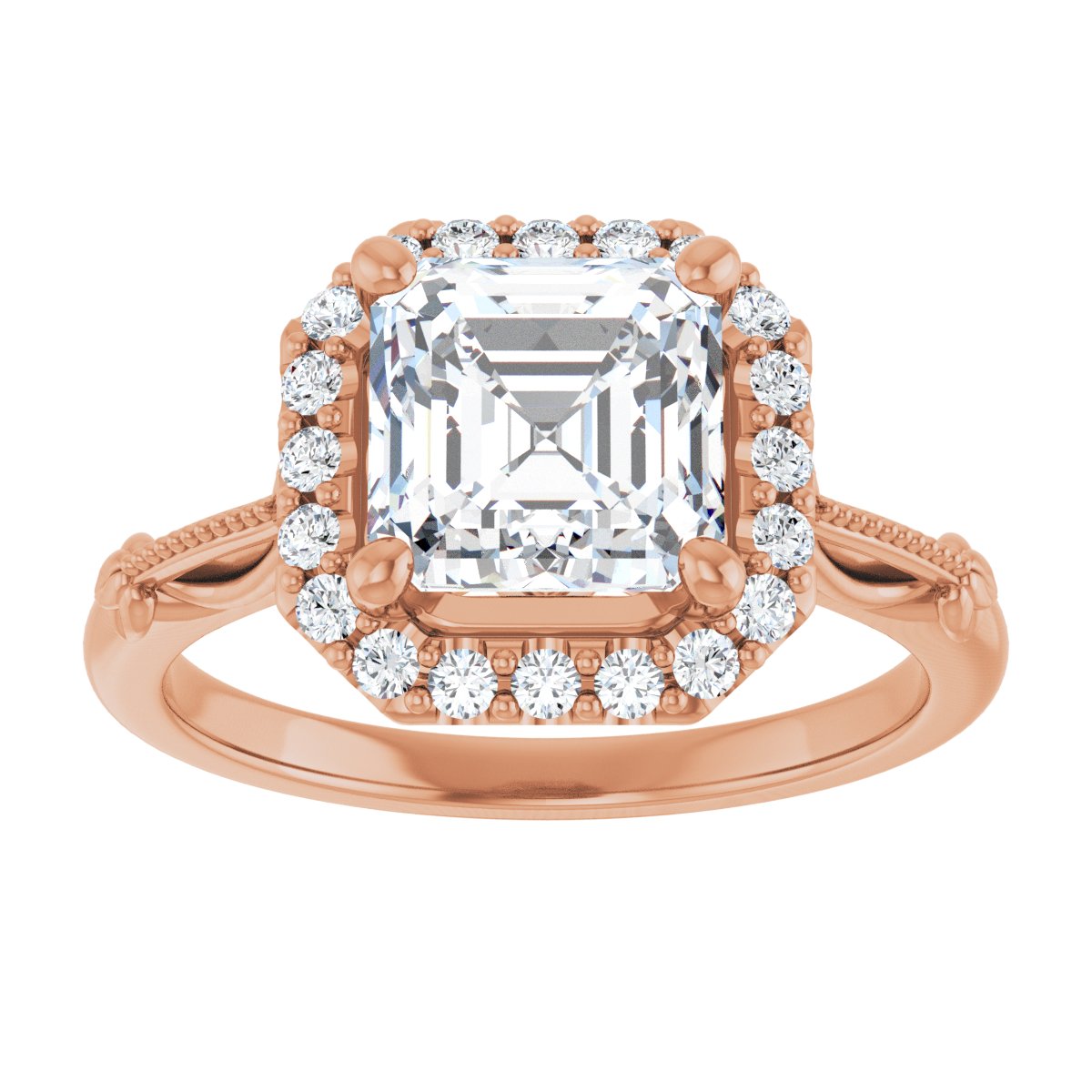 Halo-Style Engagement Ring