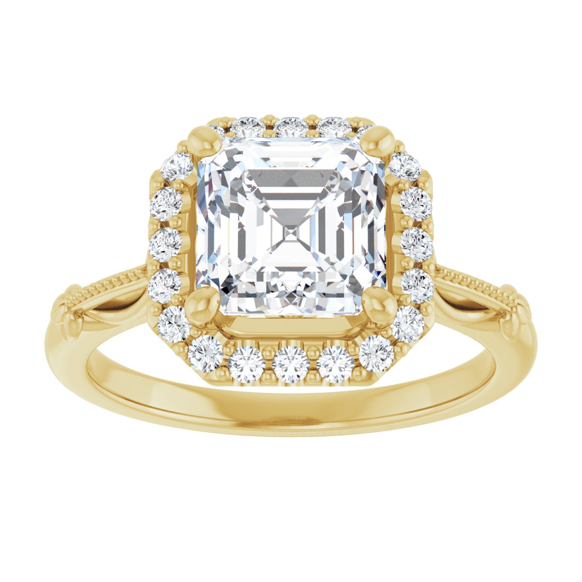 Halo-Style Engagement Ring