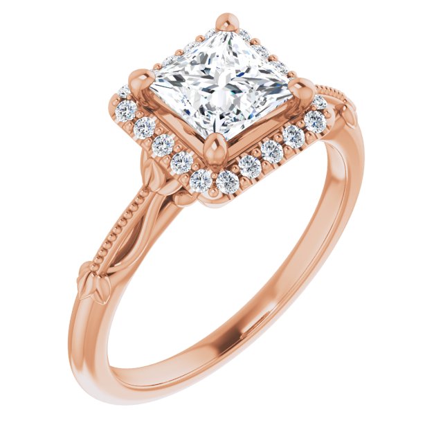 Halo-Style Engagement Ring