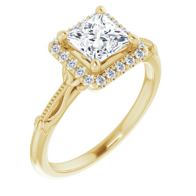 Halo-Style Engagement Ring