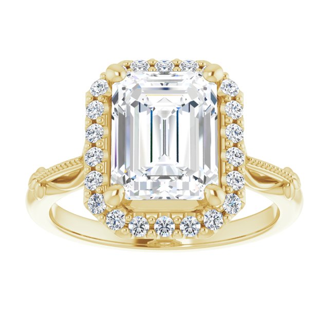 Halo-Style Engagement Ring