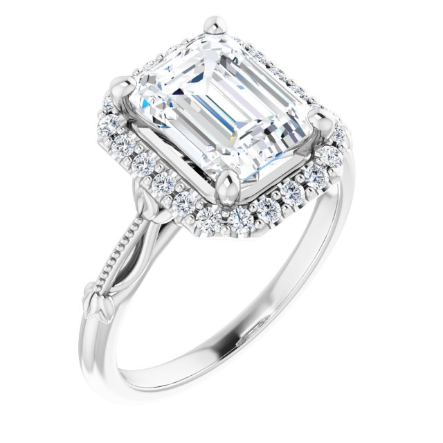 Halo-Style Engagement Ring