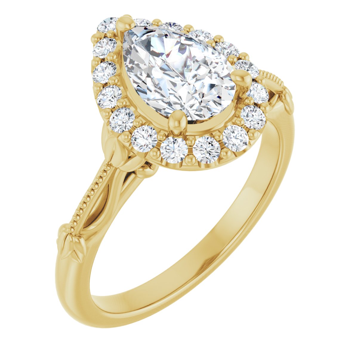 Halo-Style Engagement Ring