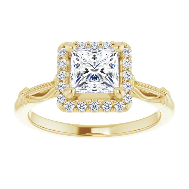 Halo-Style Engagement Ring