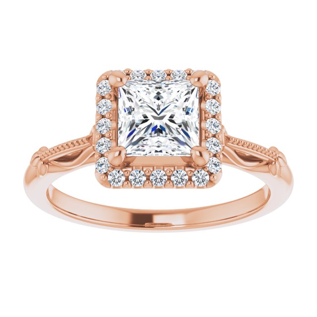 Halo-Style Engagement Ring