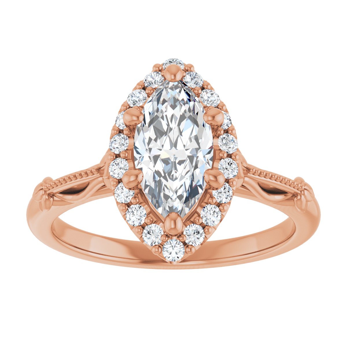 Halo-Style Engagement Ring