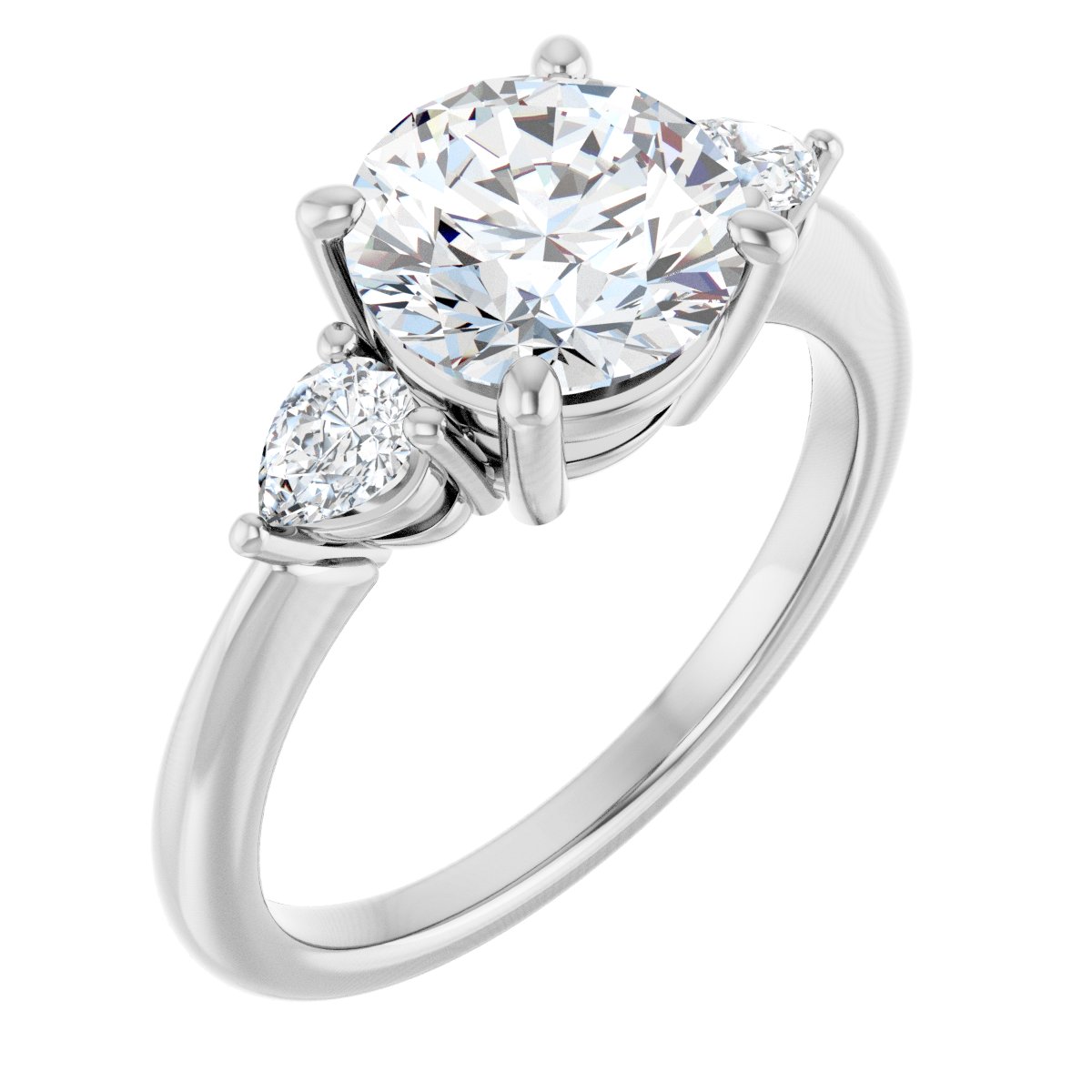 Three-Stone Engagement Ring