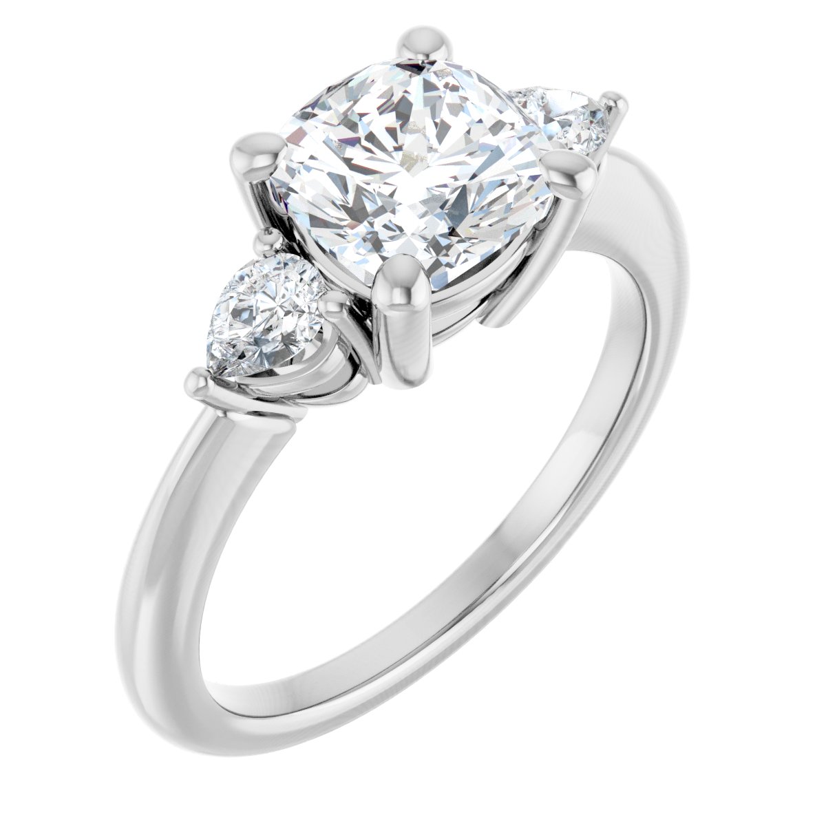 Three-Stone Engagement Ring