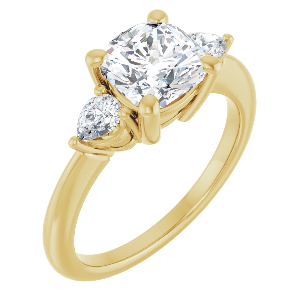 Three-Stone Engagement Ring
