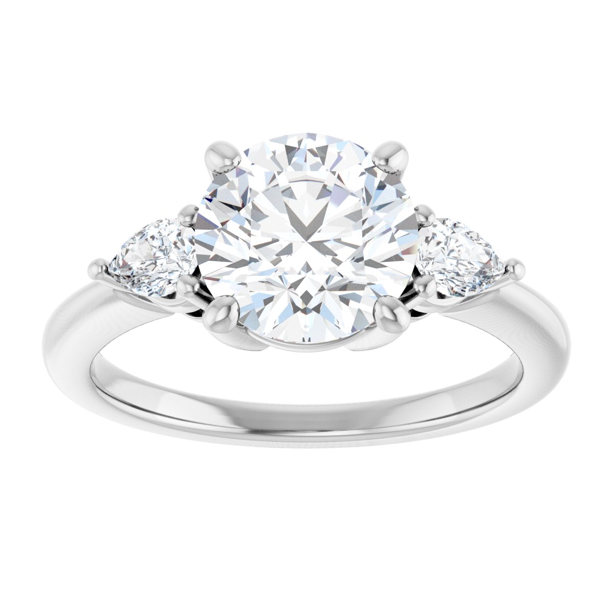 Three-Stone Engagement Ring