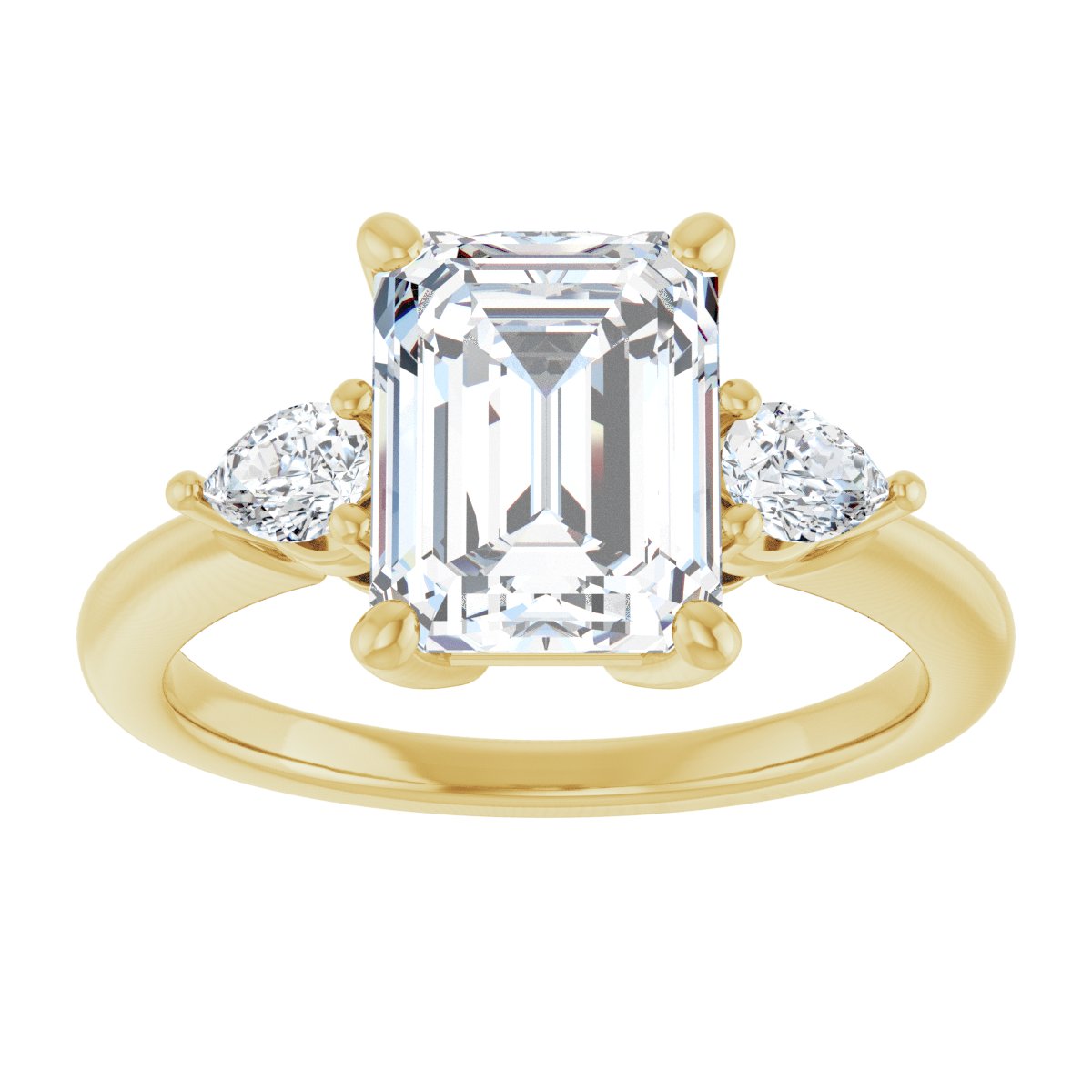 Three-Stone Engagement Ring