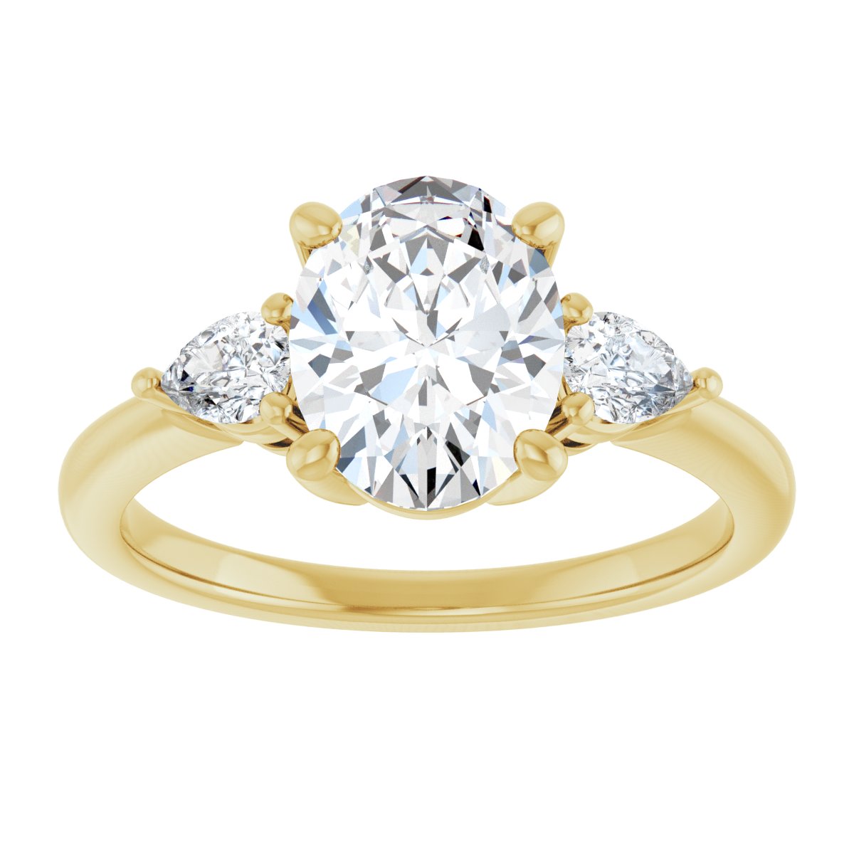 Three-Stone Engagement Ring