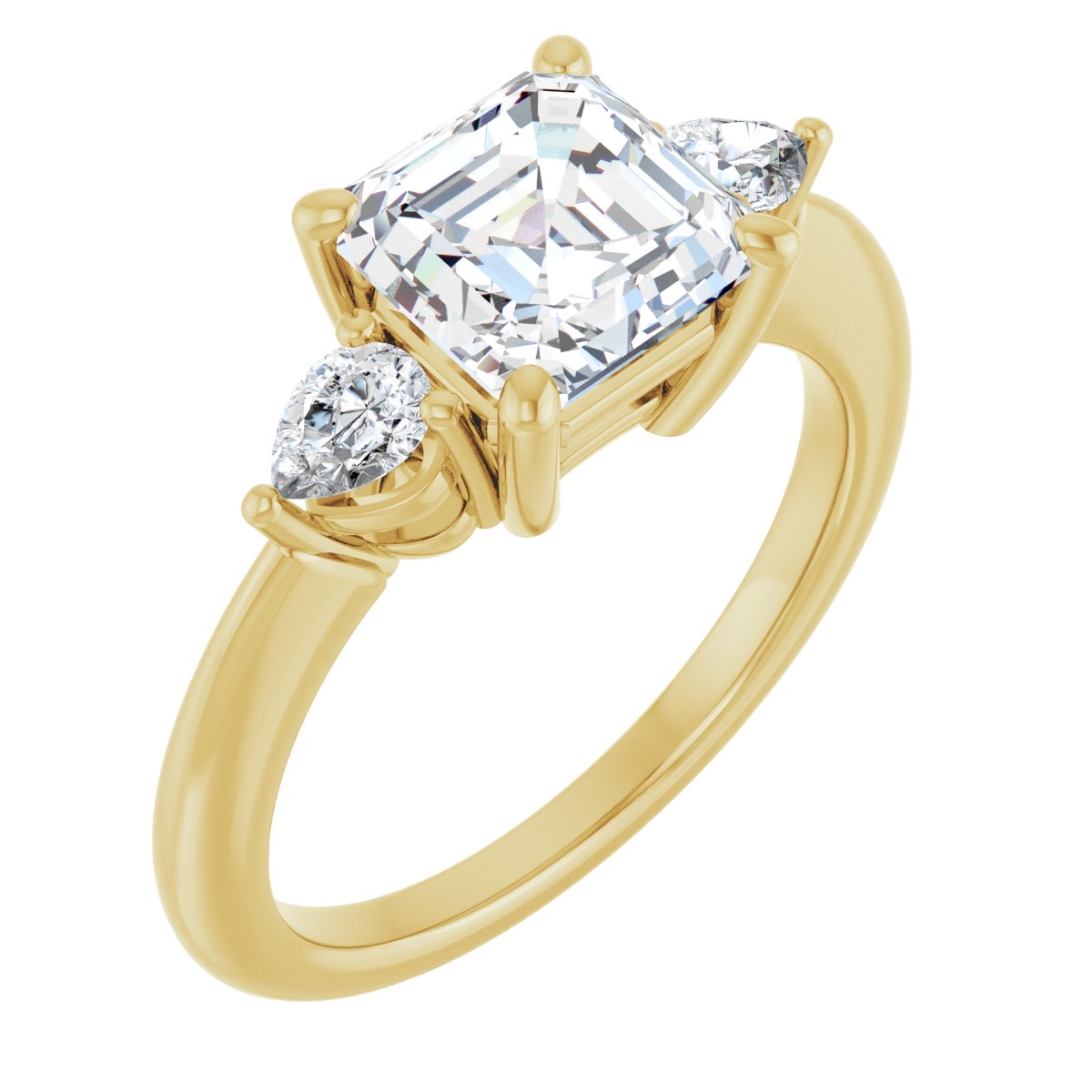 Three-Stone Engagement Ring
