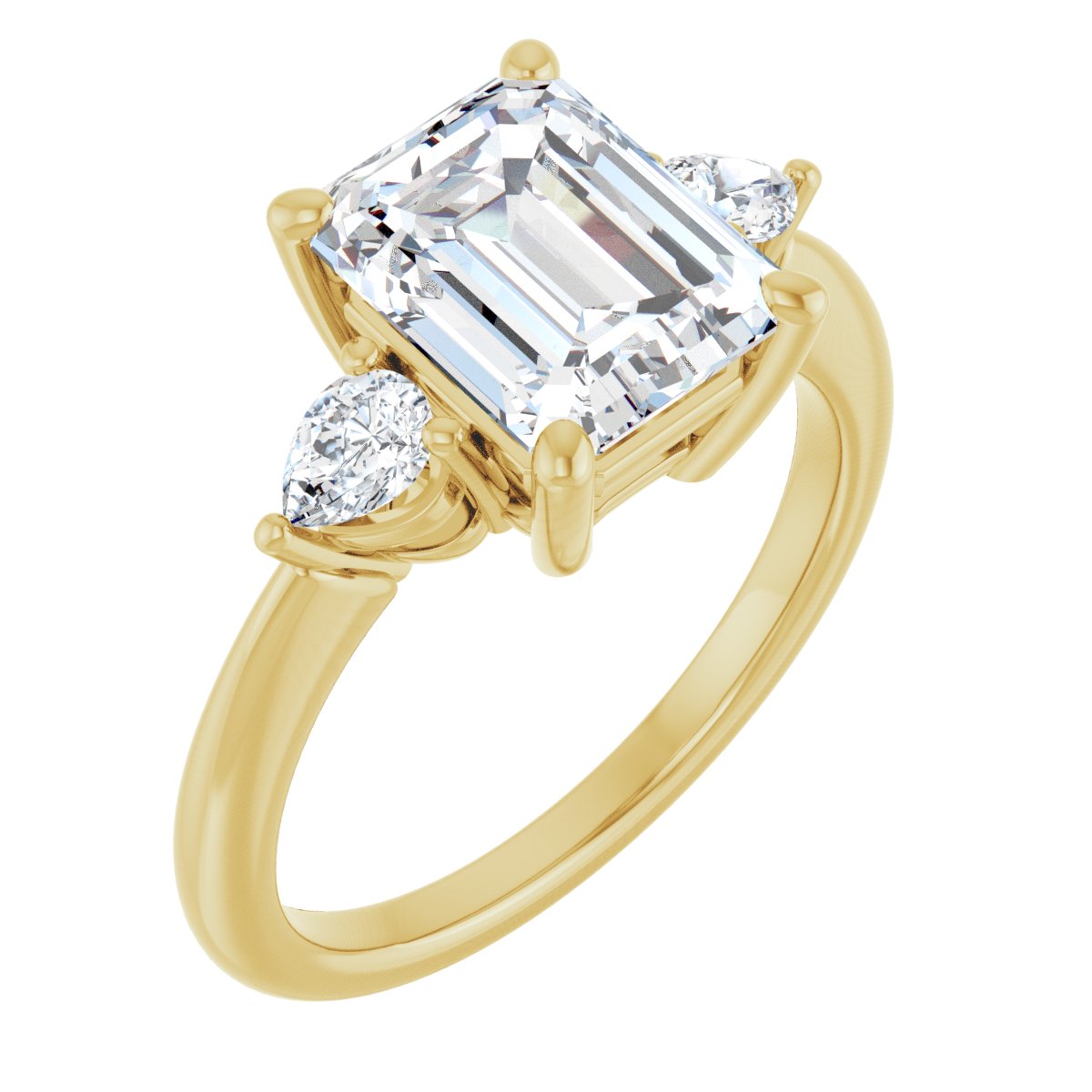 Three-Stone Engagement Ring