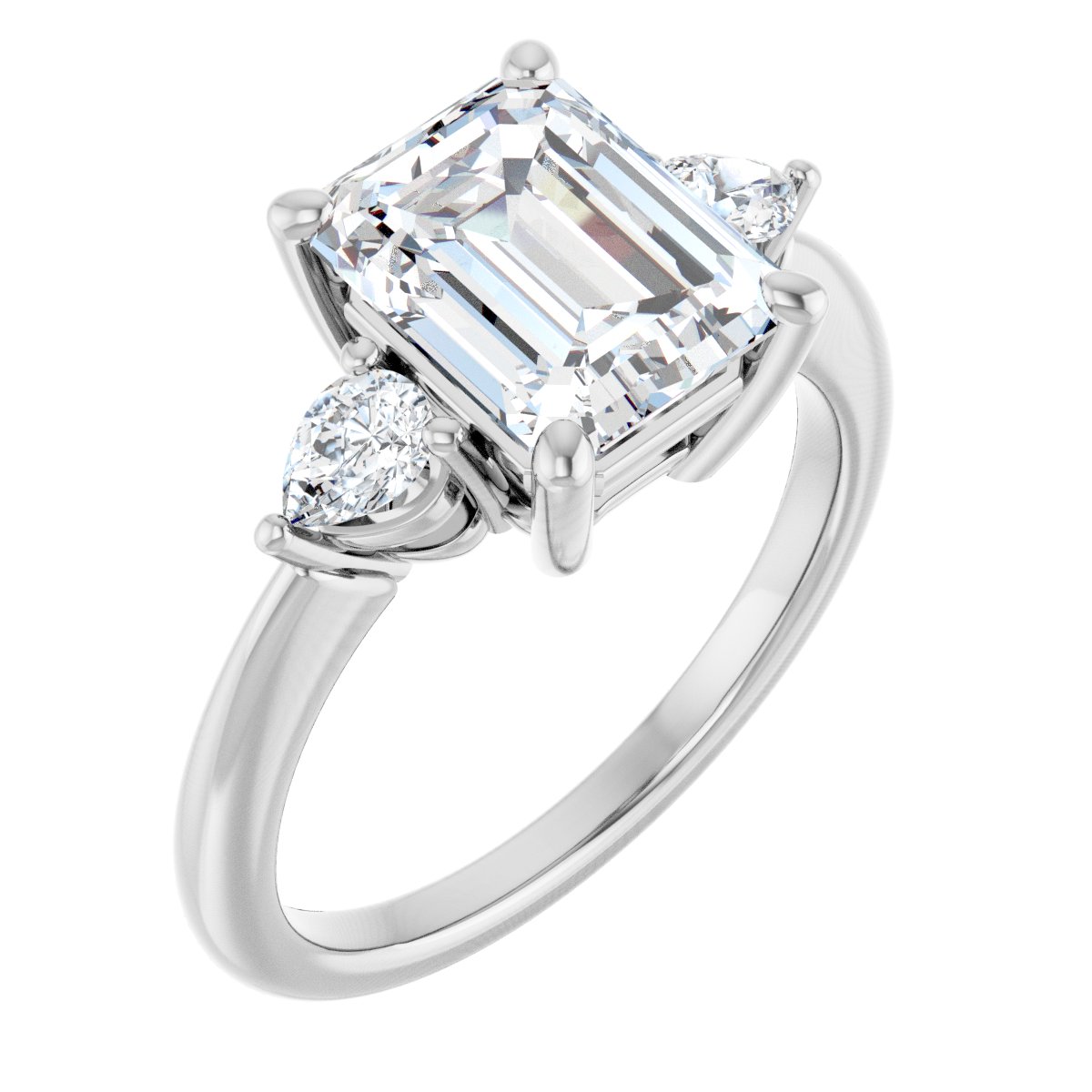 Three-Stone Engagement Ring