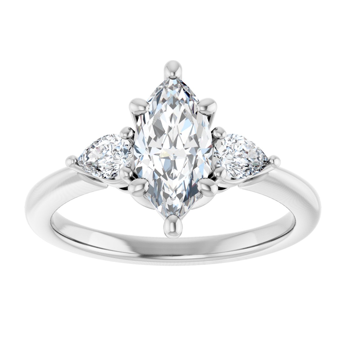 Three-Stone Engagement Ring