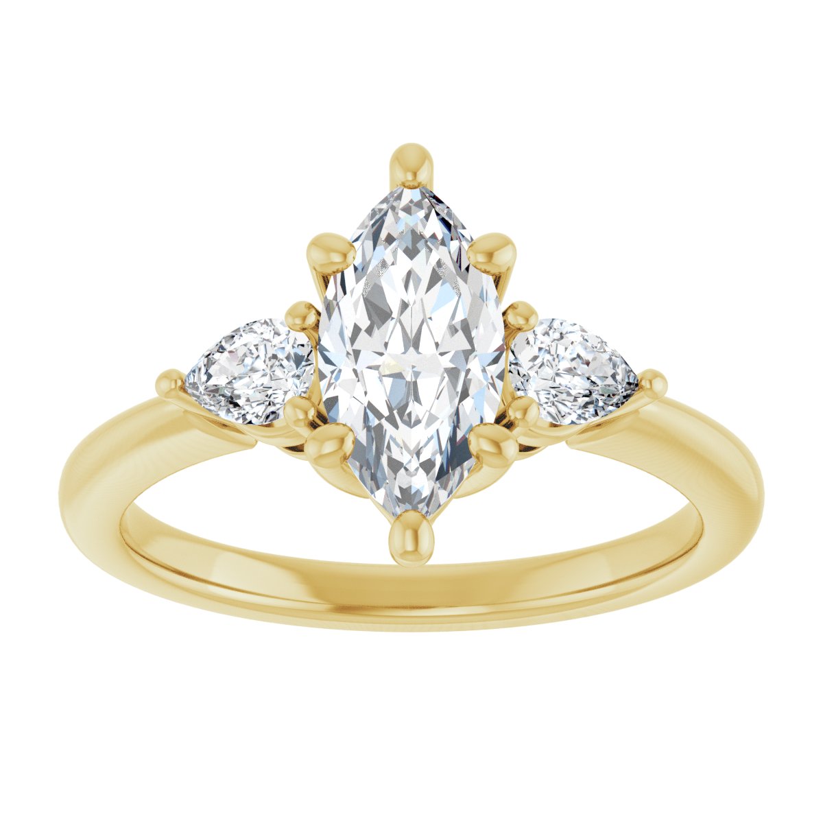 Three-Stone Engagement Ring