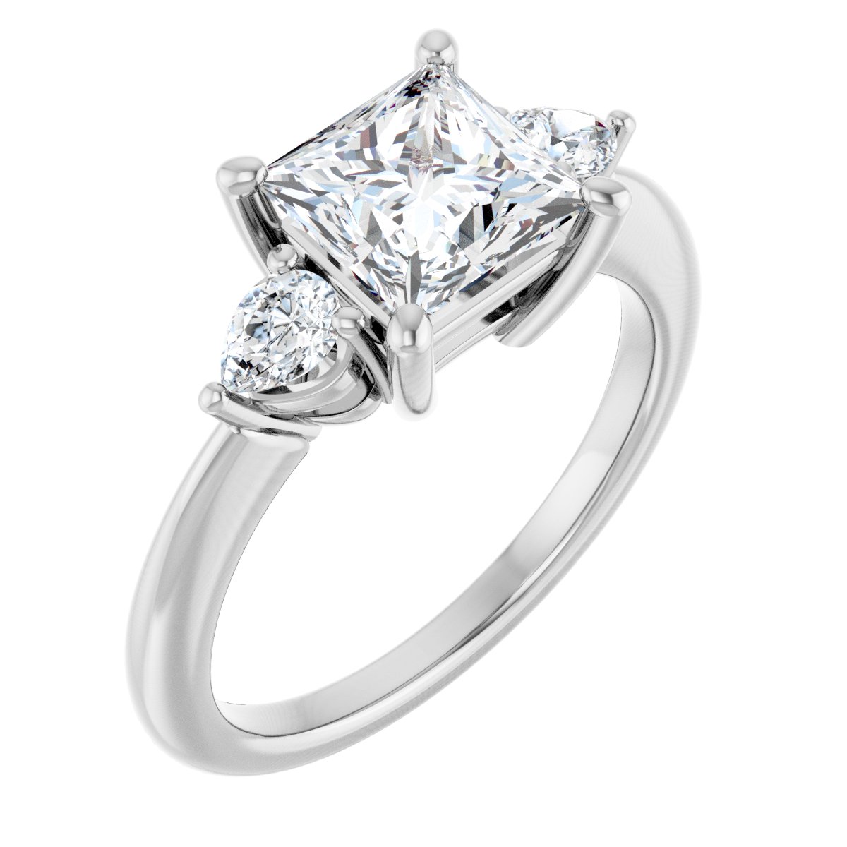 Three-Stone Engagement Ring