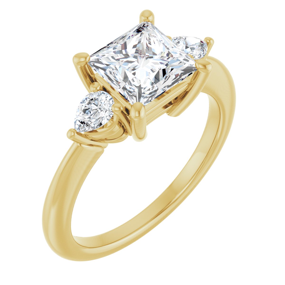 Three-Stone Engagement Ring